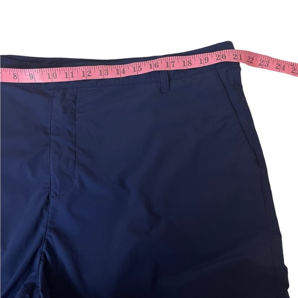 RHONE Eppure Si Muove Navy Blue Stretchy Size 40 Slate Resort Performance Shorts - Picture 11 of 11